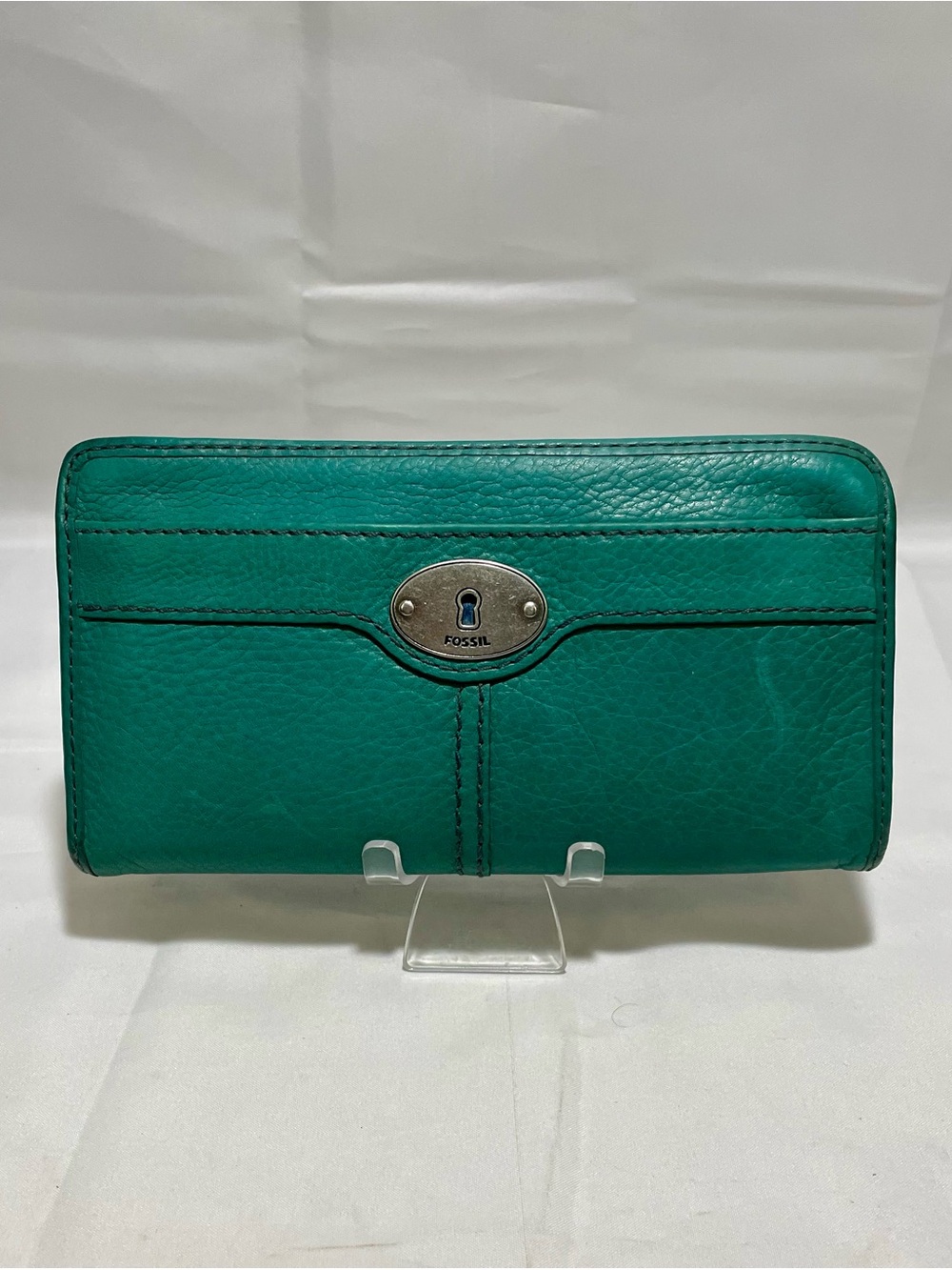 Fossil Maddox L-Zip-Around Leather Wallet
